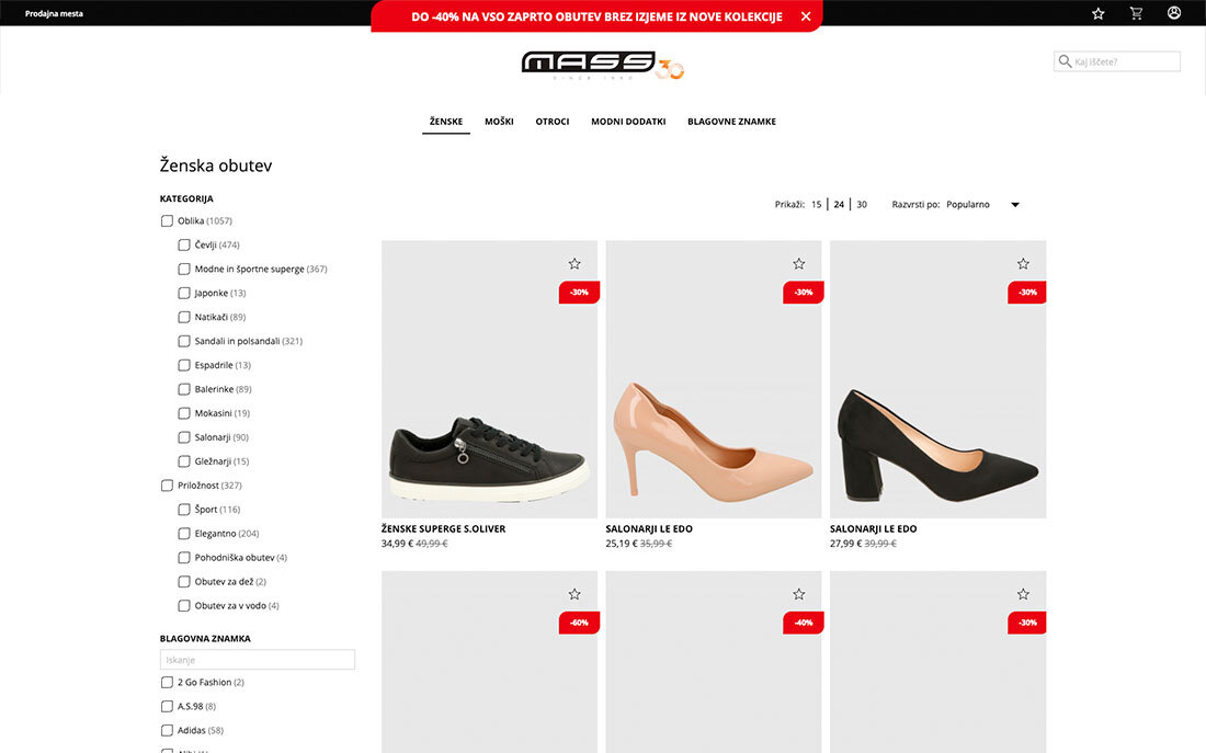 shoe mass website