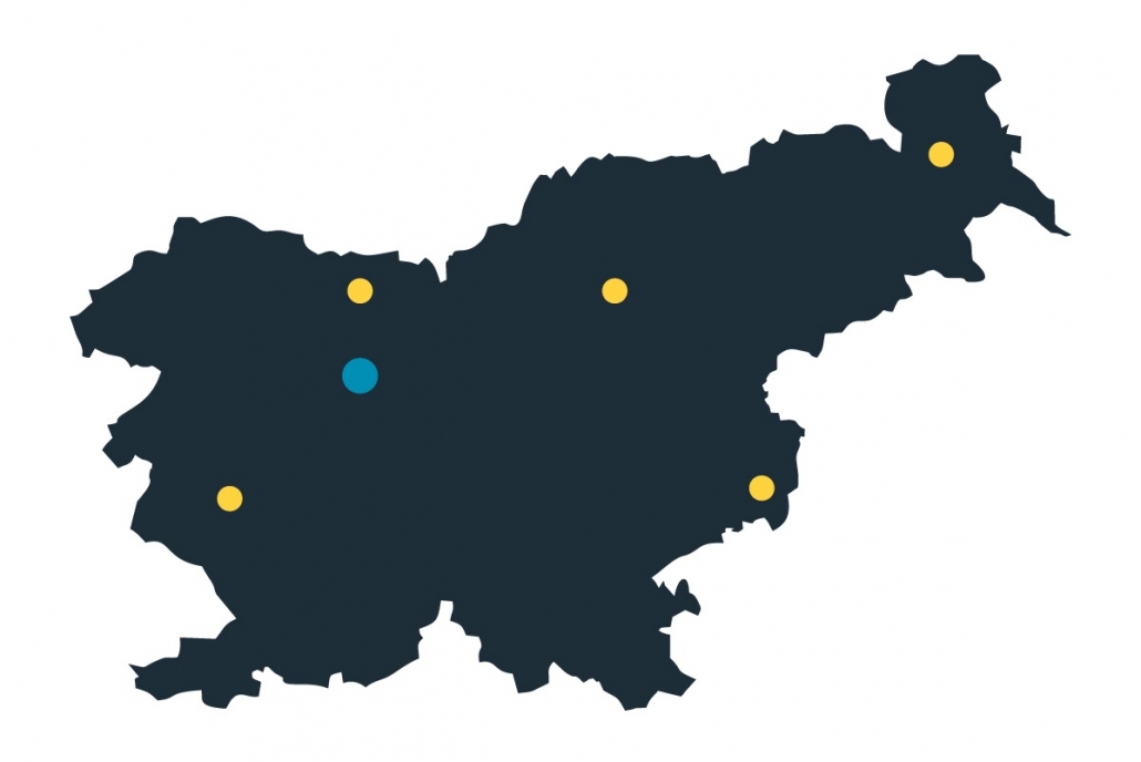 Places from where our co workers come from.